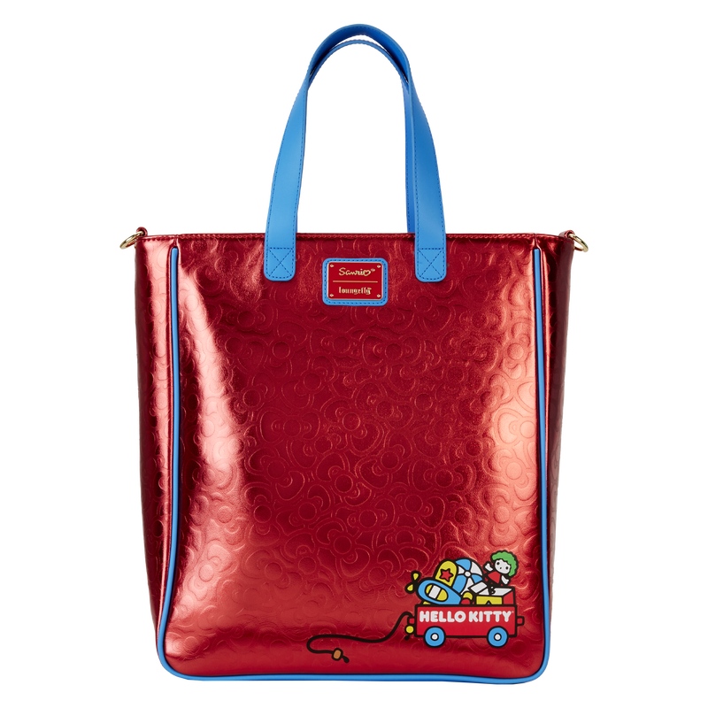 Loungefly Sanrio Hello Kitty 50th Anniversary Metallic Tote Bag