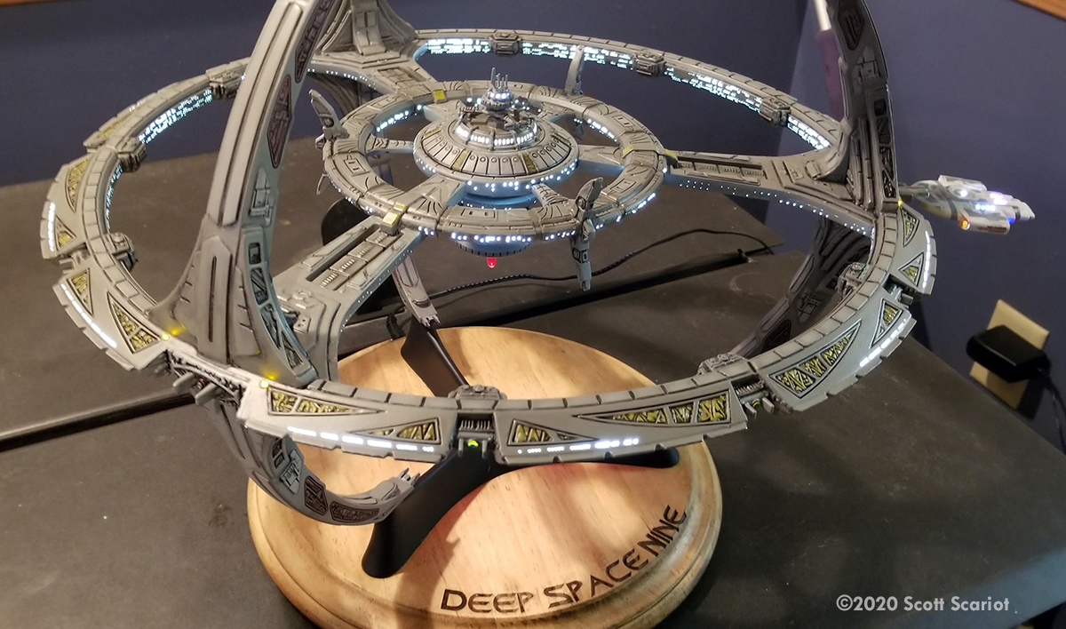 Starship Modeler: Building & Lighting Deep Space 9