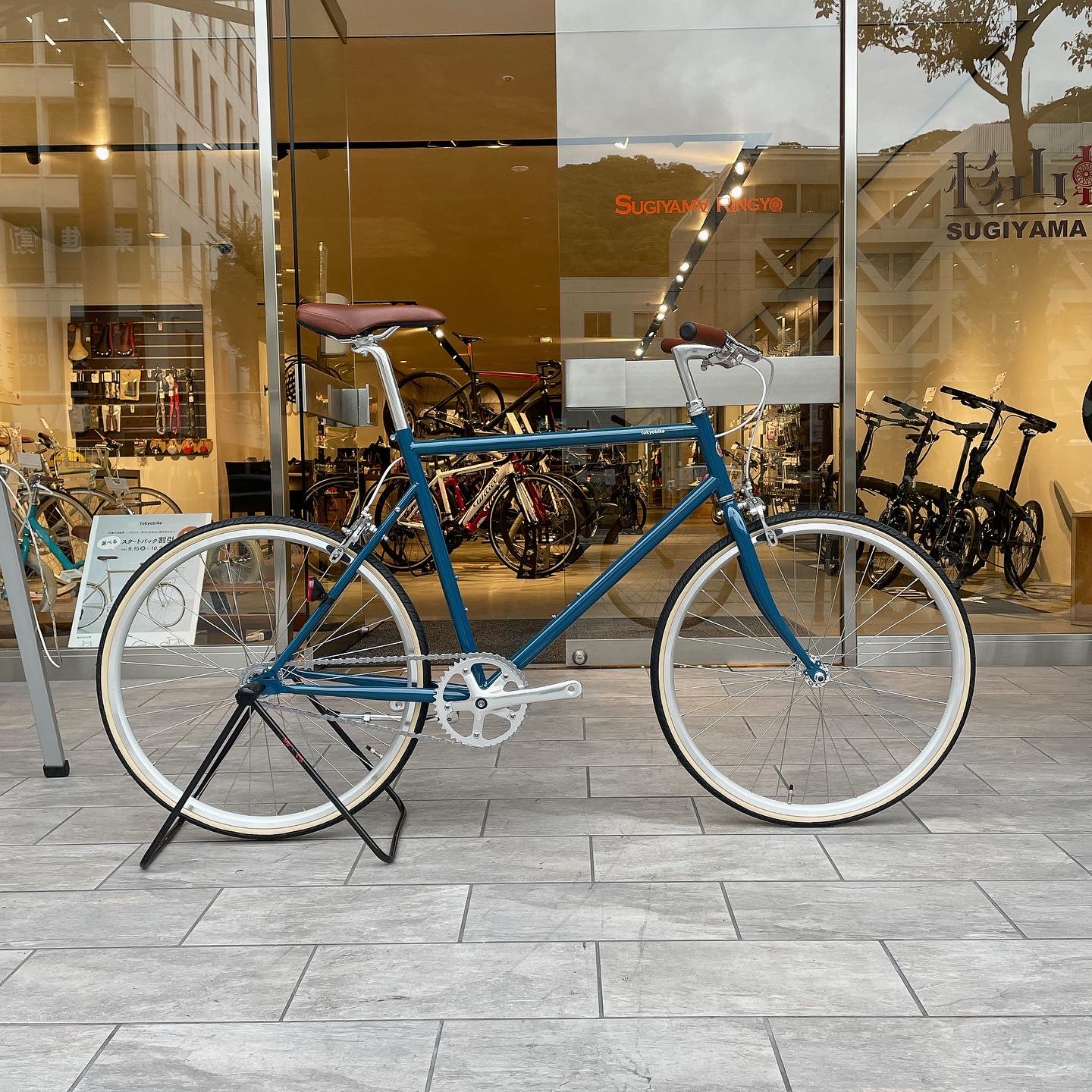 TOKYOBIKE MONOブルーエナメル入荷です！ | 杉山輪業｜スポーツ