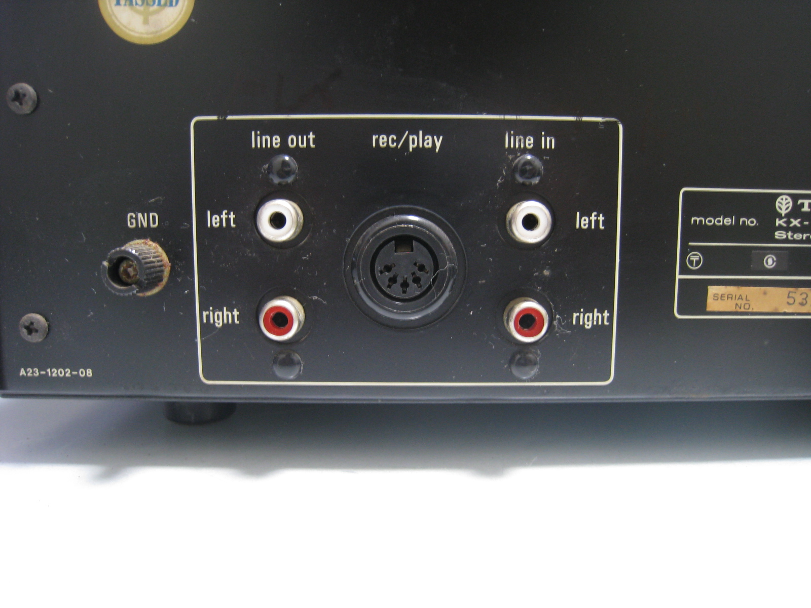 TRIO カセットデッキ KX-4000の修理