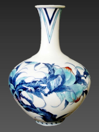 鍋島藩窯 市川光山 －作品紹介－ 花瓶・壺類