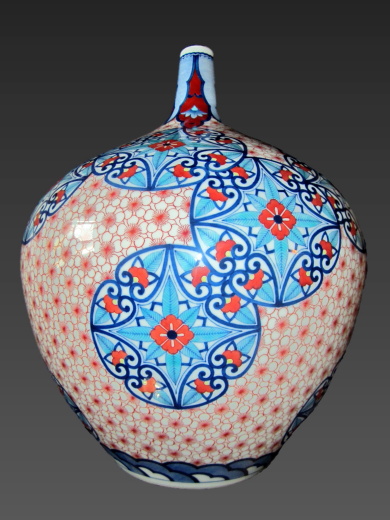 鍋島藩窯 市川光山 －作品紹介－ 花瓶・壺類