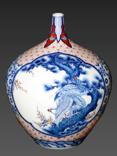 鍋島藩窯 市川光山 －作品紹介－ 花瓶・壺類