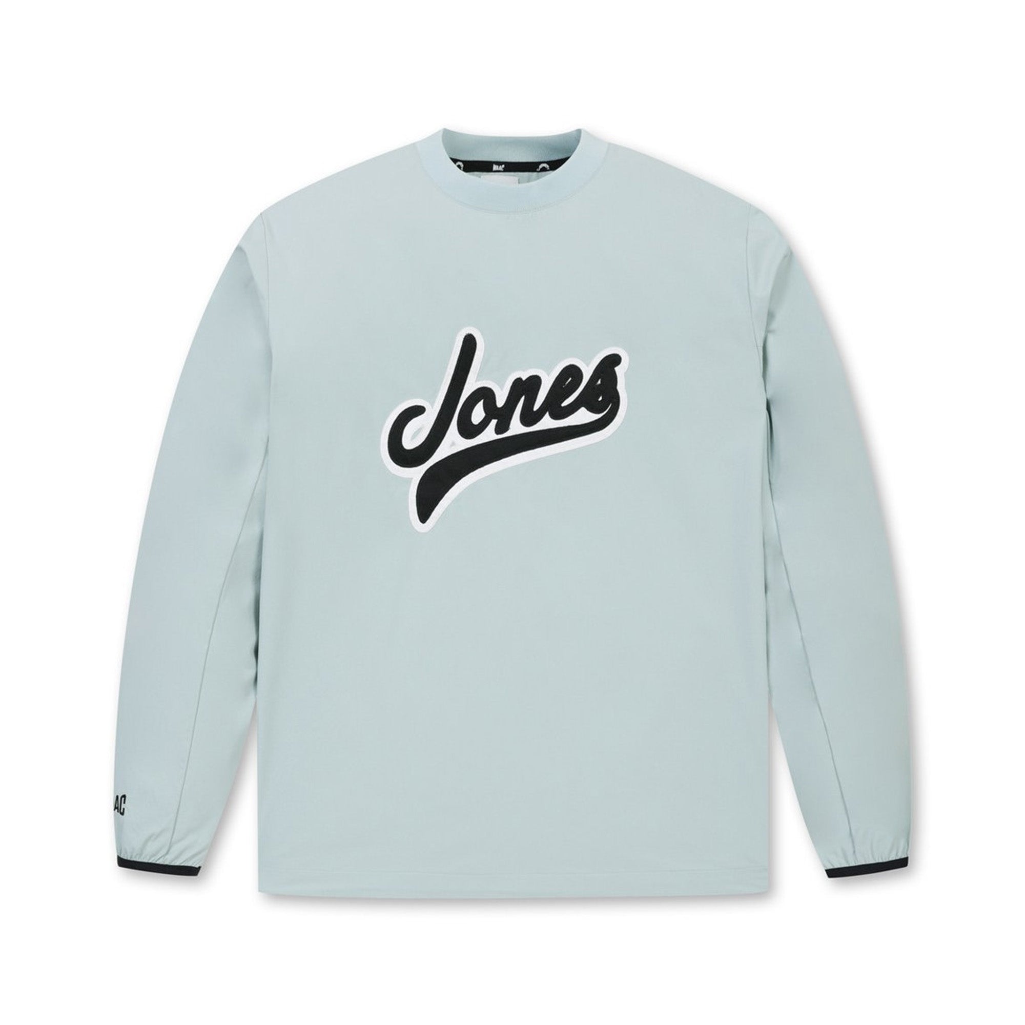 WAAC X JONES】MEN カーブロゴプルオーバー ミントグリーン