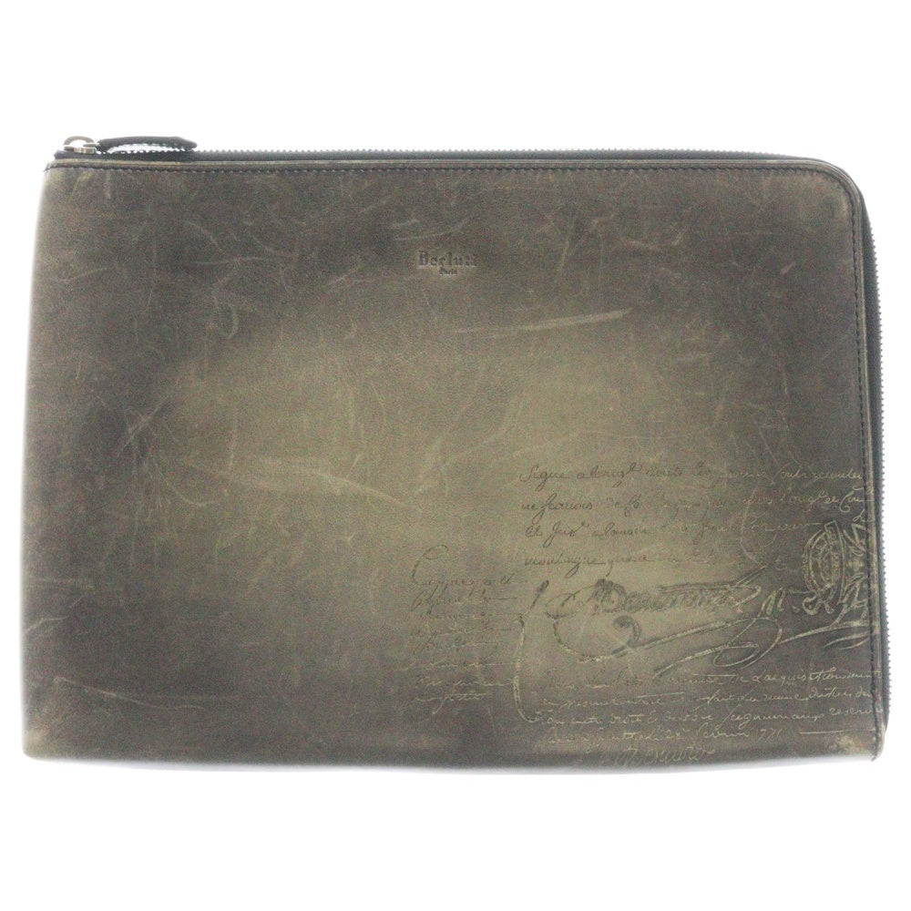 Berluti(ベルルッティ) カリグラフィ クラッチバッグ セカンドバッグ