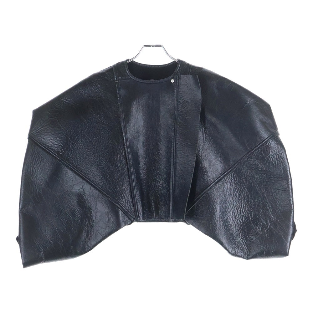 Rick Owens(リックオウエンス) 17AW レザーポンチョ型ジャケット