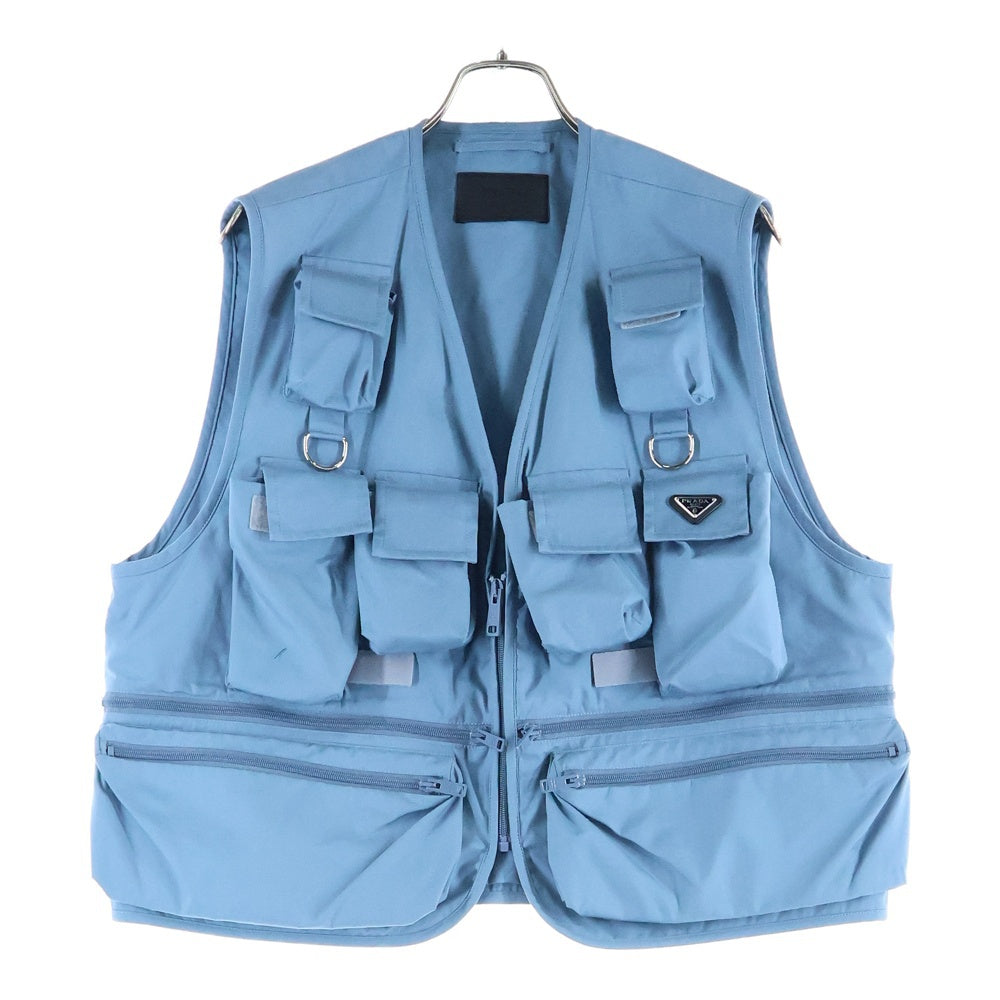 PRADA(プラダ) 24SS ユーティリティー ベスト トライアングルロゴ