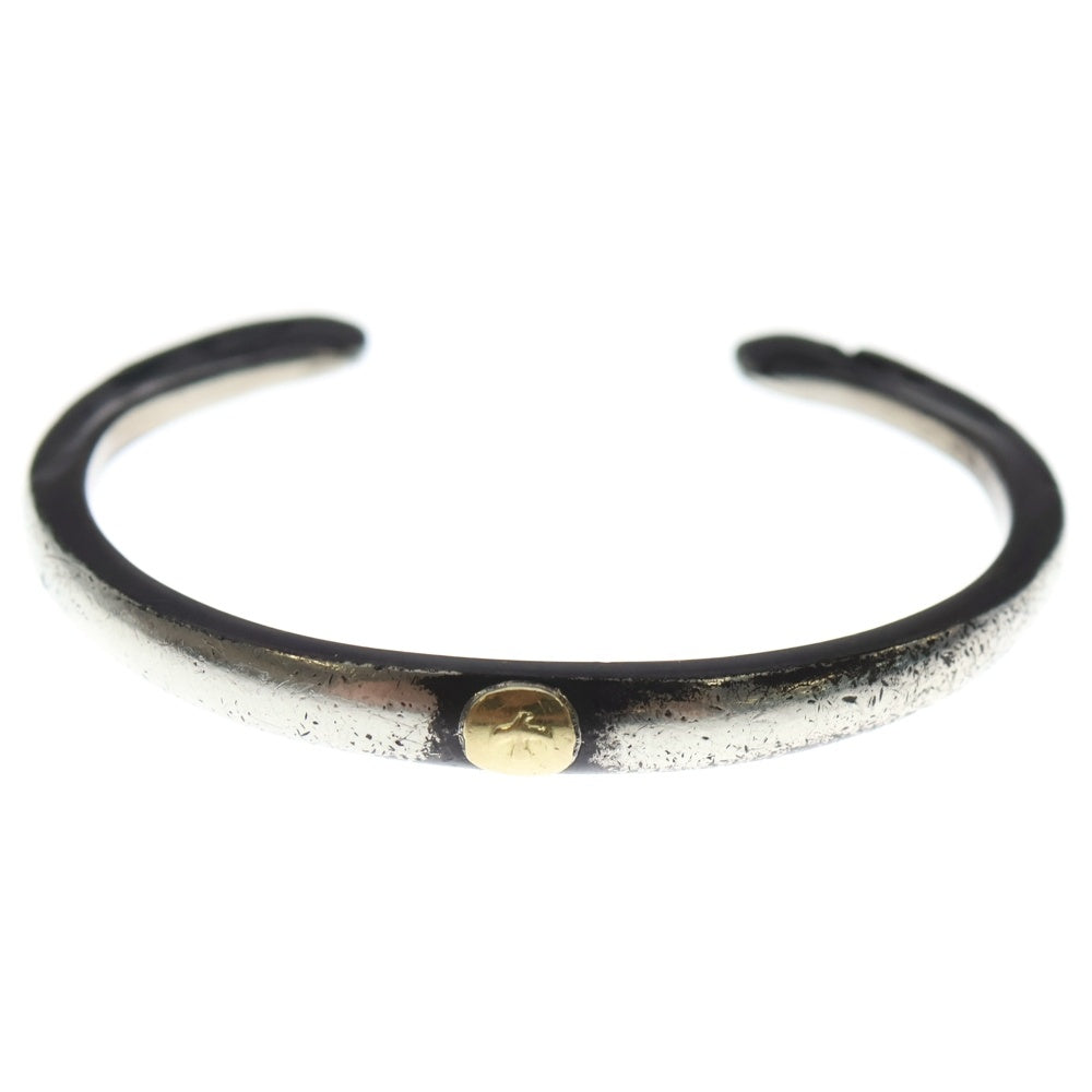 goro's(ゴローズ) 【オールド】顔ブレスL バングル シルバー/ゴールド