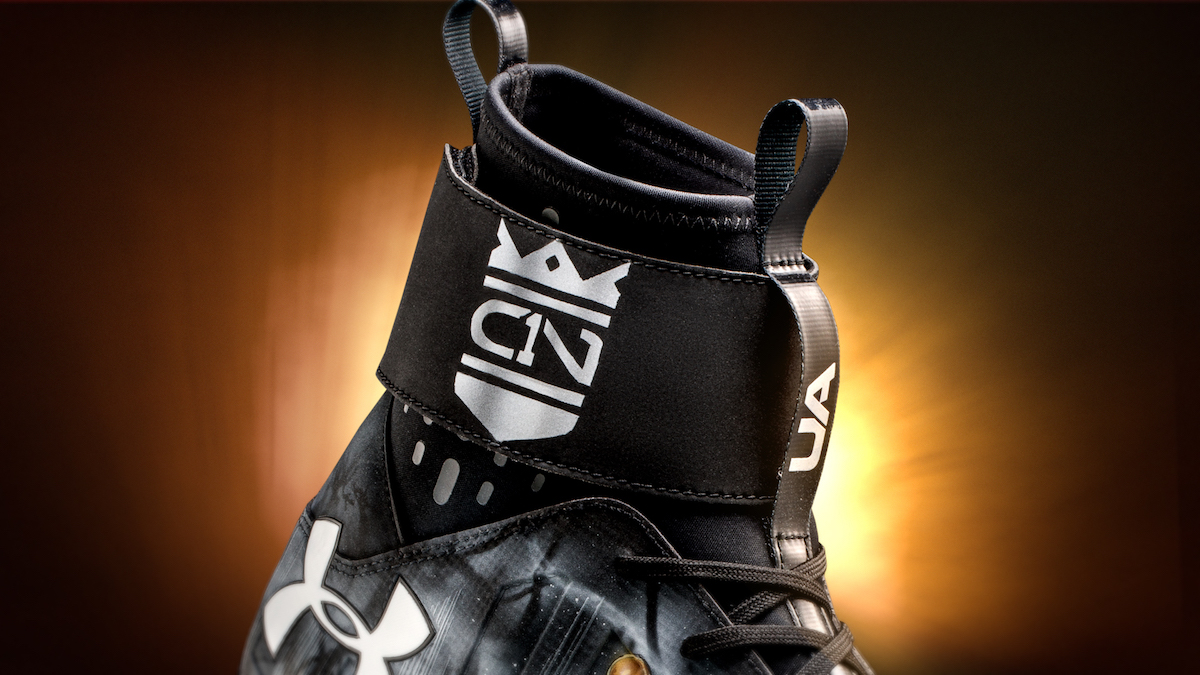 The Custom UA C1N MC Cleat Cam Newton Warmed Up in Last Night