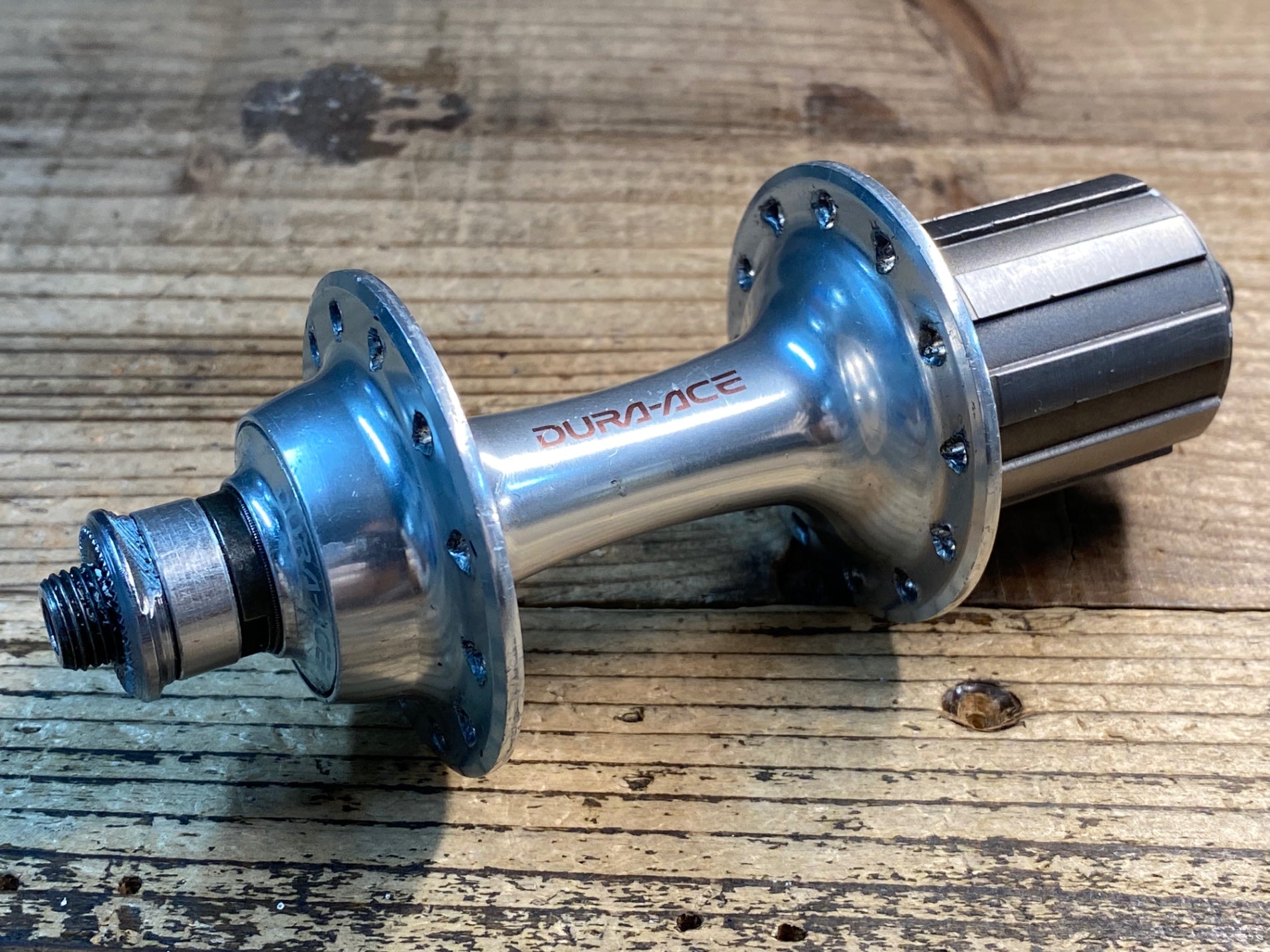 JJ079 シマノ SHIMANO デュラエース DURA-ACE FH-7700 フリーハブ 24H