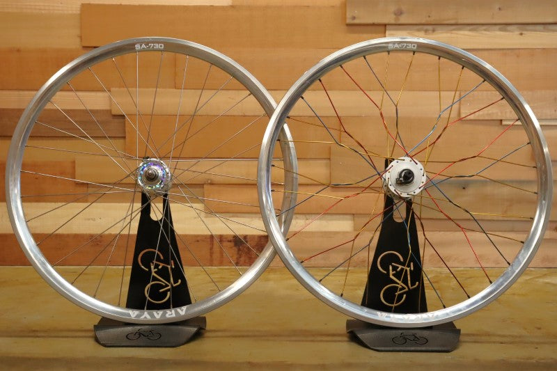 アラヤ ARAYA SA-730 シマノ DH-C3000 SUZUE PROMAX ハブダイナモ 手組