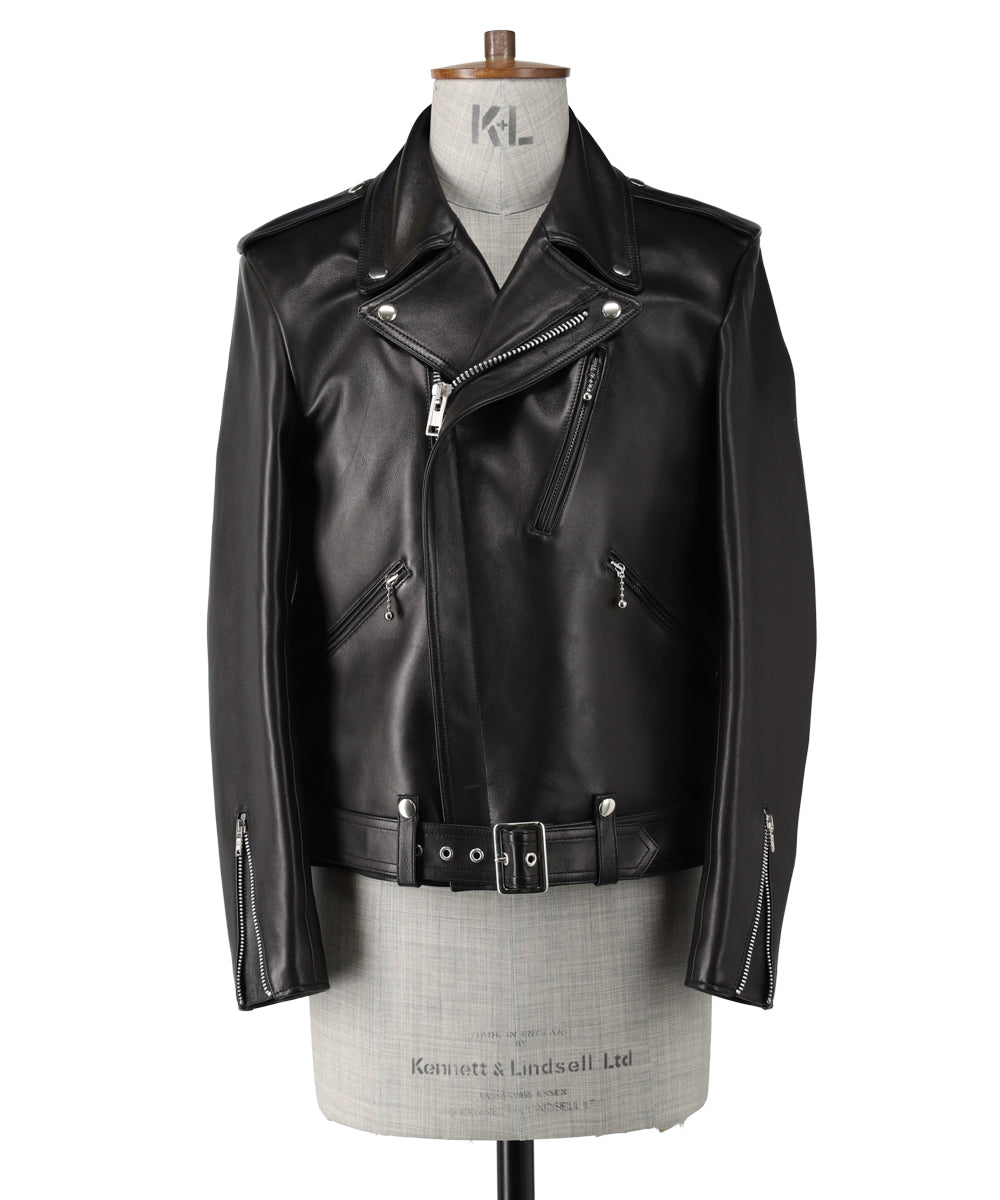 Lamb Skin Leather Belted Biker Jacket 1122-63000 – Scye Mercantile