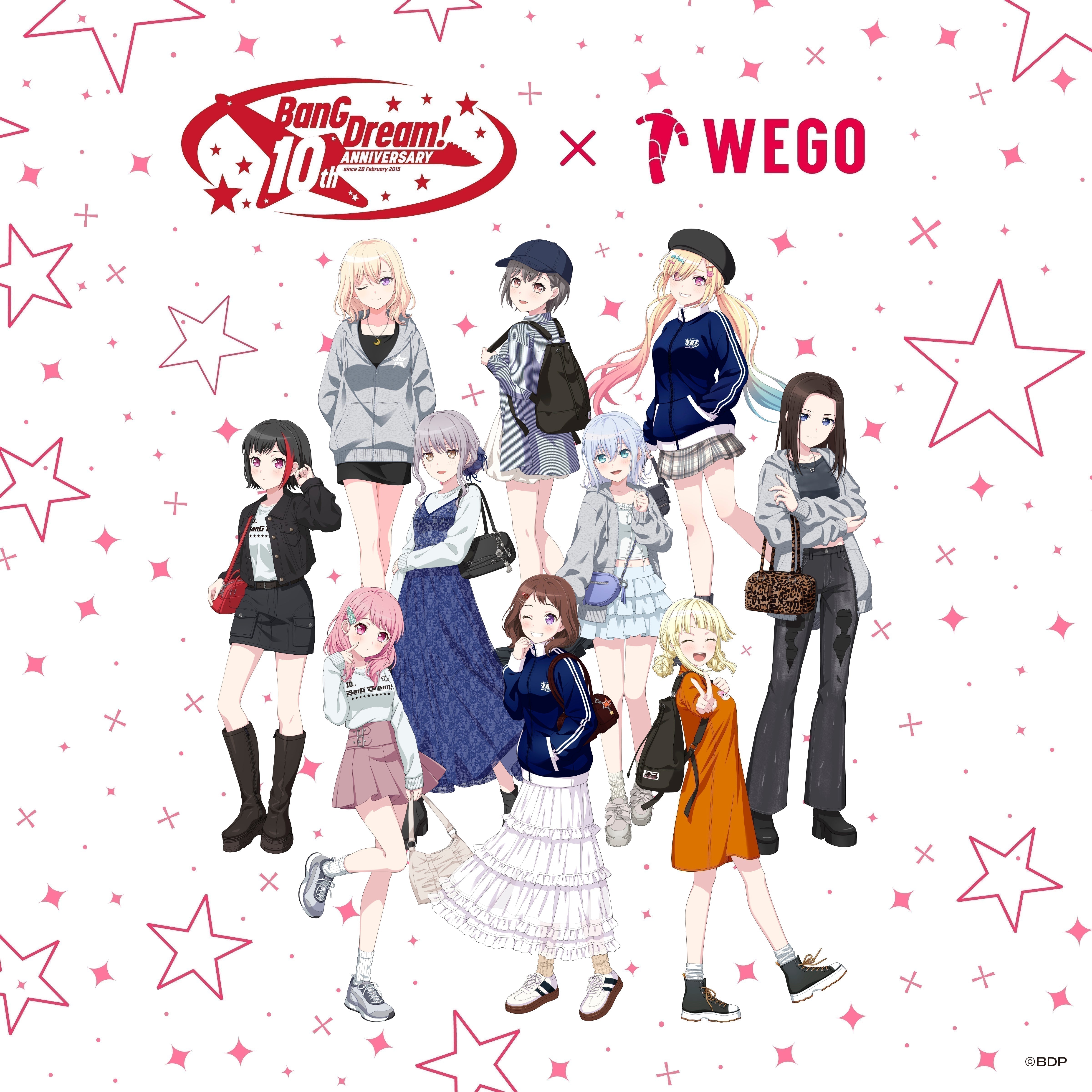 2/13(金)追記 「BanG Dream! 」プロジェクト10周年おめでとう！☆彡10