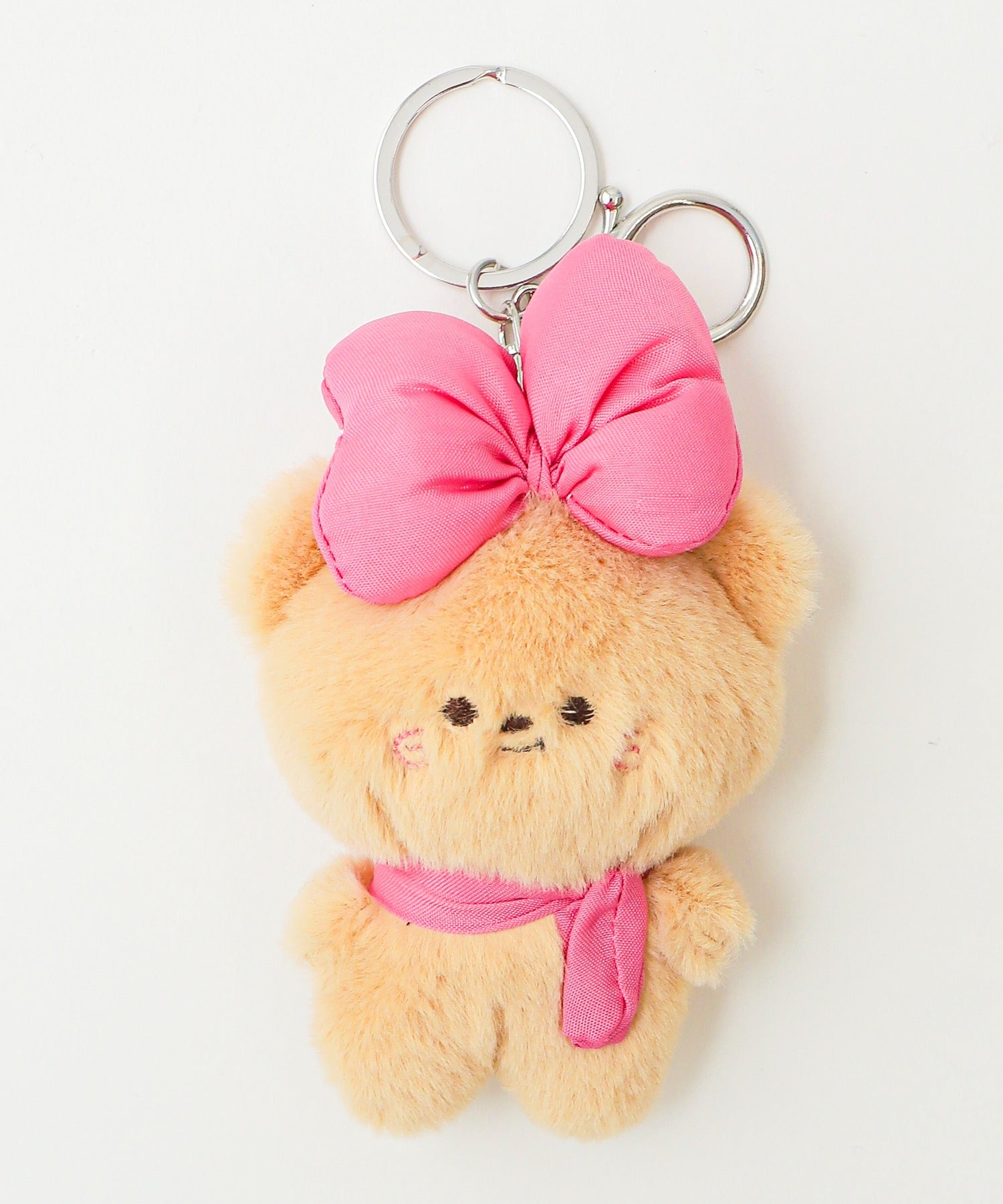 BIGリボンくまぬいぐるみキーホルダー｜WEGO（ウィゴー） – WEGO
