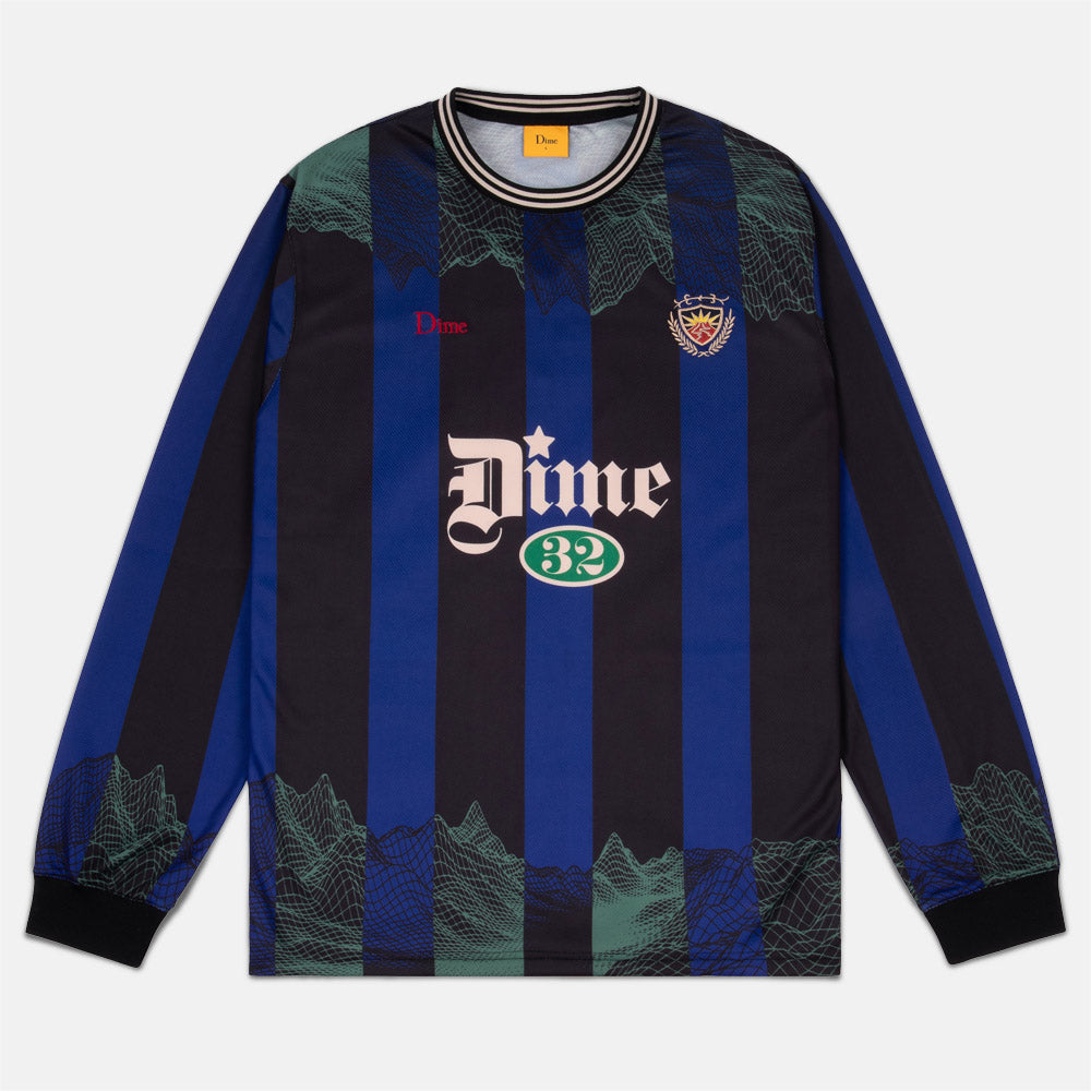Dime MTL - Striker Longseelve Jersey - Cobalt| Welcome Skate Store