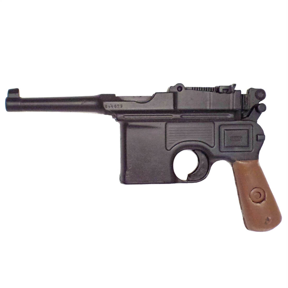 Mauser Broom Handle Rubber Gun · Western Stage Props