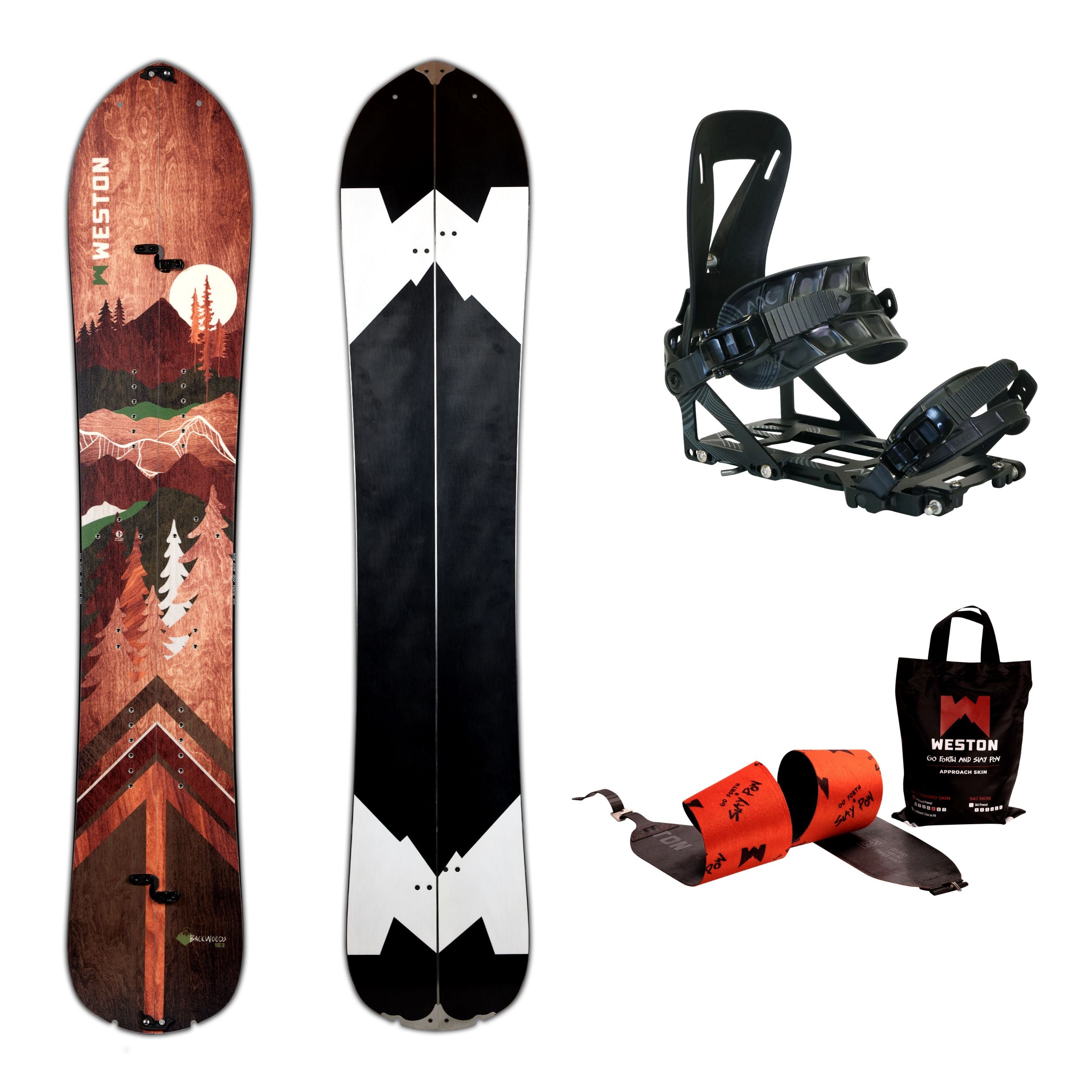 Backwoods Splitboard Bundle – Weston