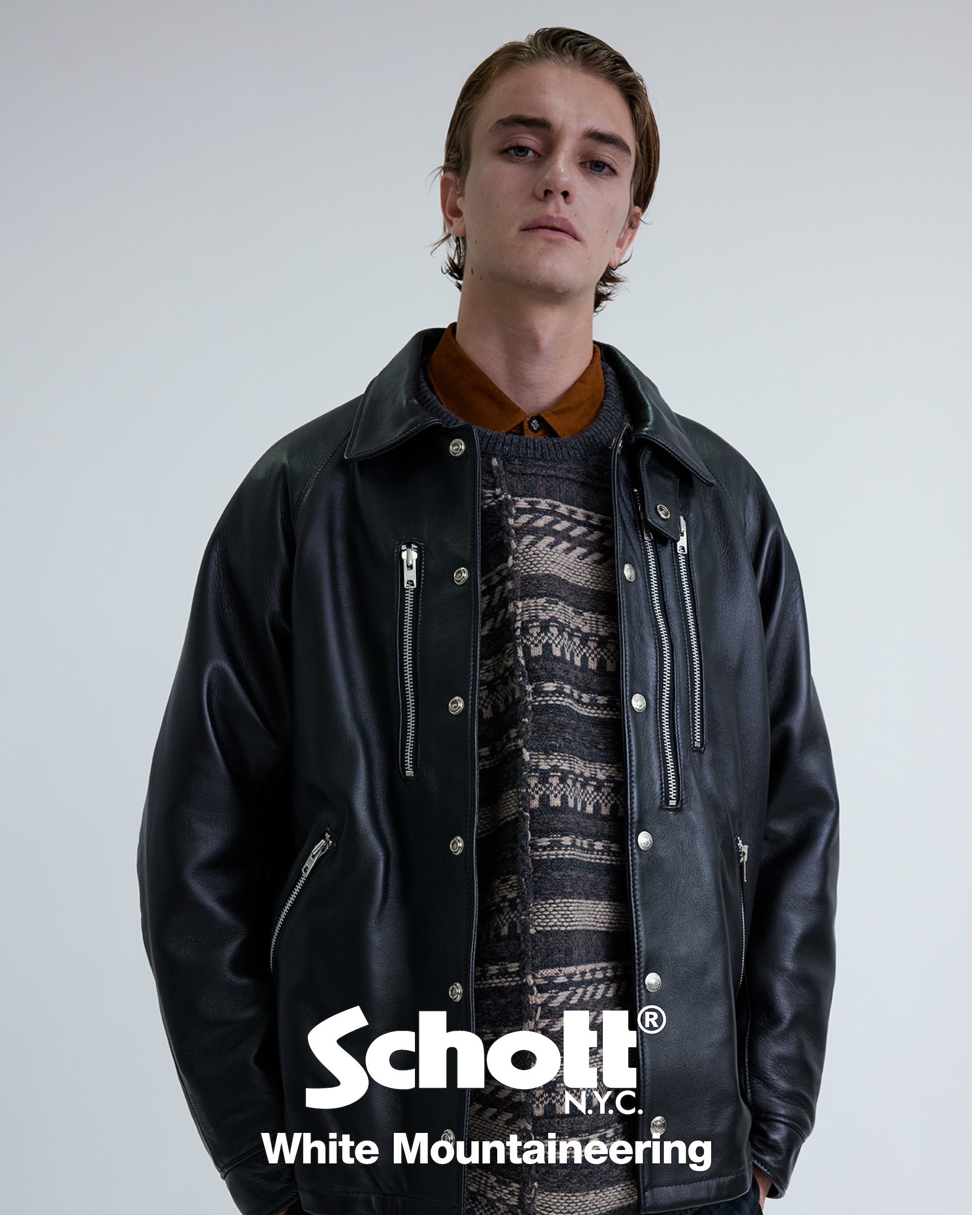 White Mountaineering × Schott – White Mountaineering OFFICIAL WEB