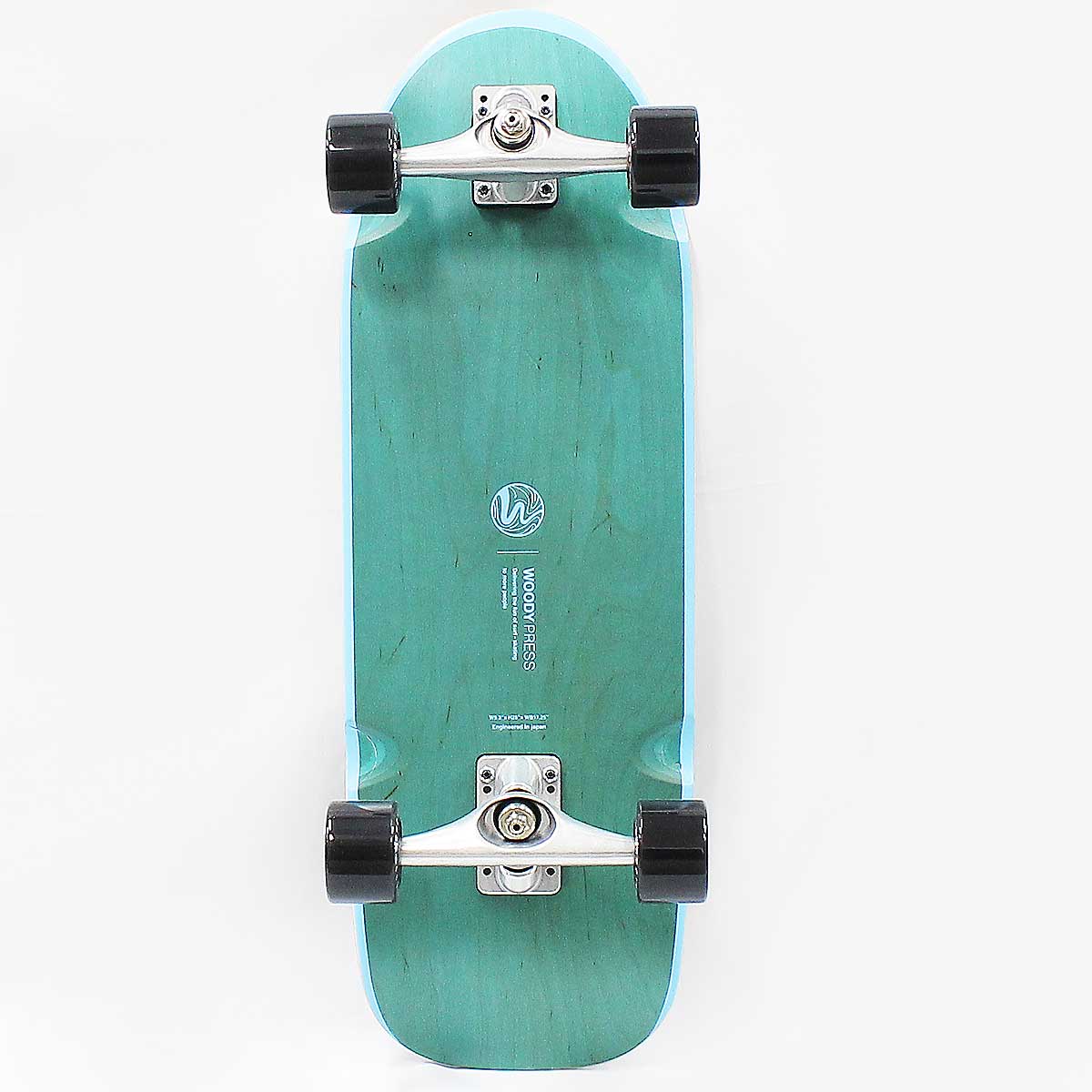 WOODY PRESS】 SURF-SKATEBORD l Carving l 28inch – WOODYPRESS