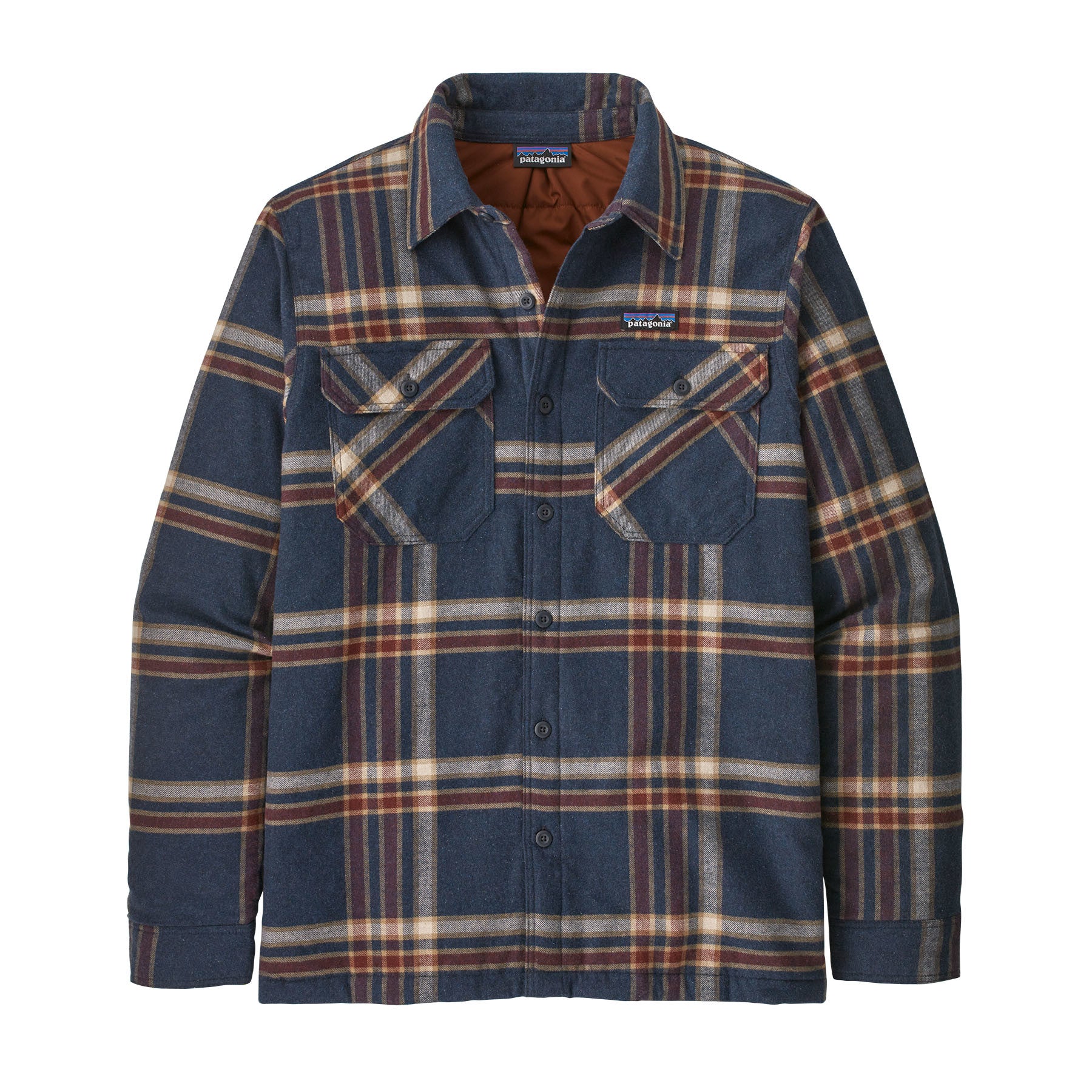 Men's Insulated Organic Cotton Midweight Fjord Flannel Shirt