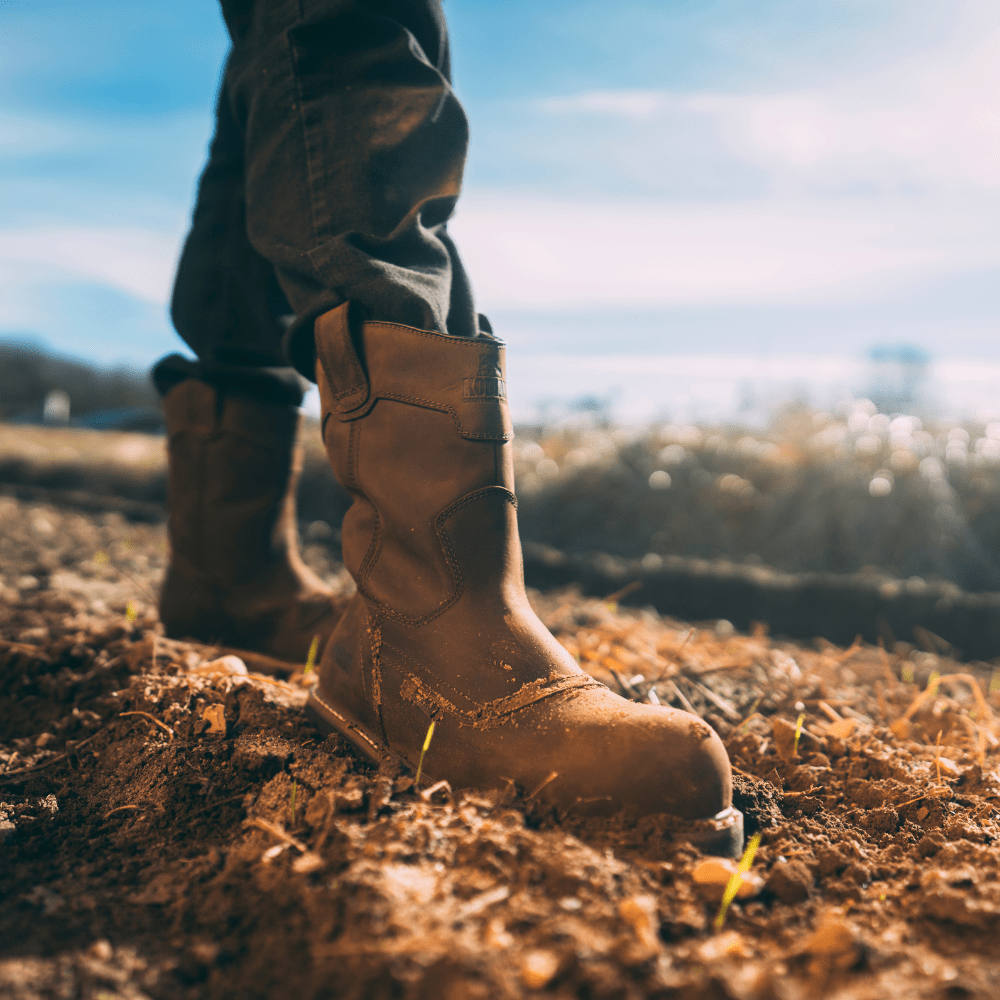 Kodiak McKinney Wellington Men's Waterproof Pull-On Composite Toe Work