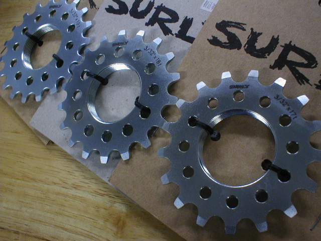 サーリー（SURLY）トラックコグ（薄歯17、18、19、20