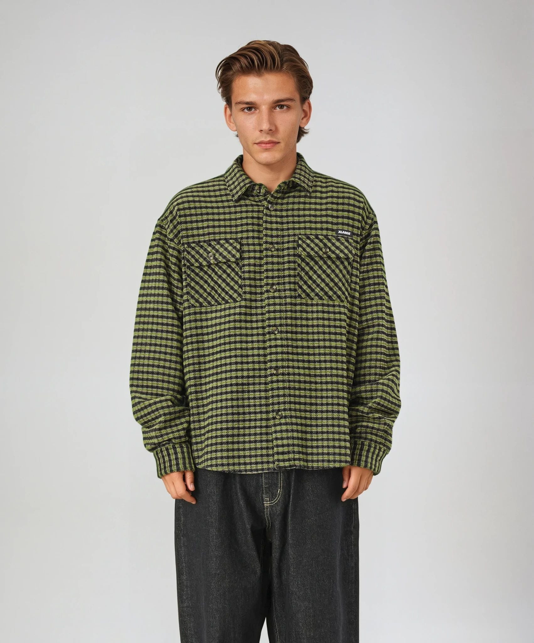 L/S PLAID SHIRT – XLARGE