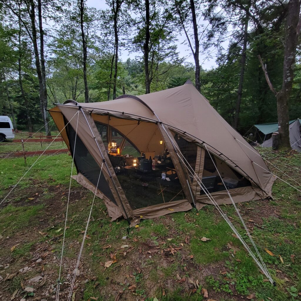 ZANEARTS LOLO（ゼインアーツ ロロ）テント購入レビュー｜設営や使用感