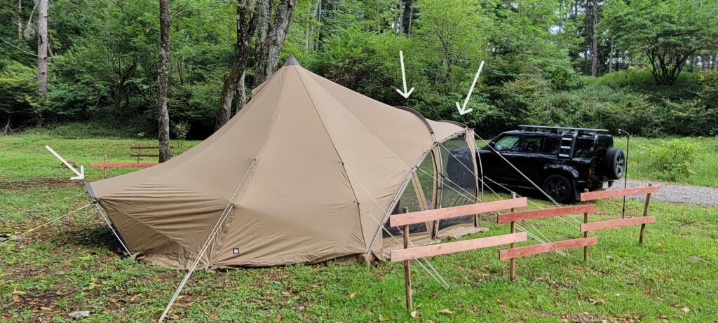 ZANEARTS LOLO（ゼインアーツ ロロ）テント購入レビュー｜設営や使用感