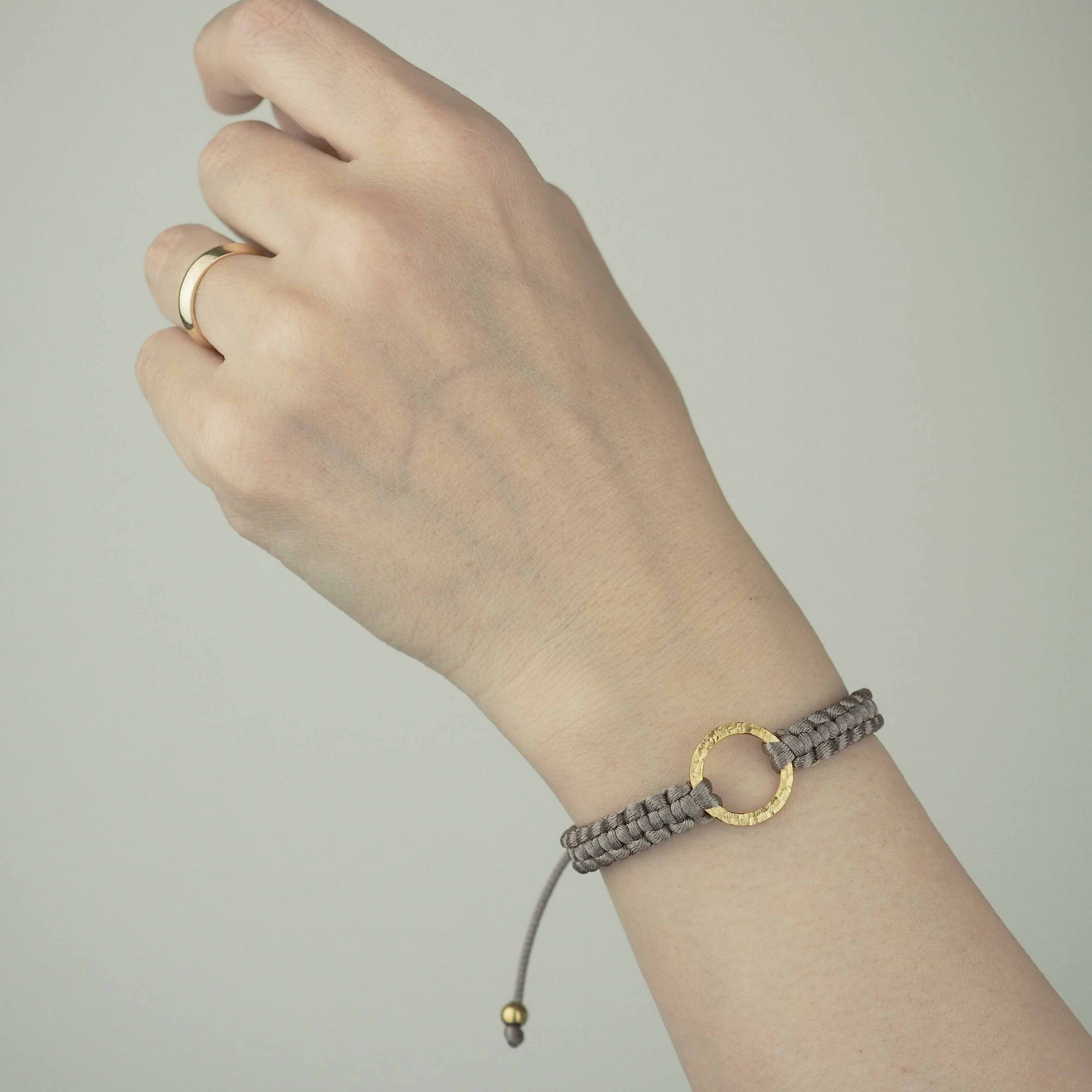 Bracelet -The SUN- Antique Brown ゴールド ブレスレット – yuzen