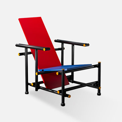 Red and Blue Chair | アルミ家具・インテリア | ecoms オンラインストア