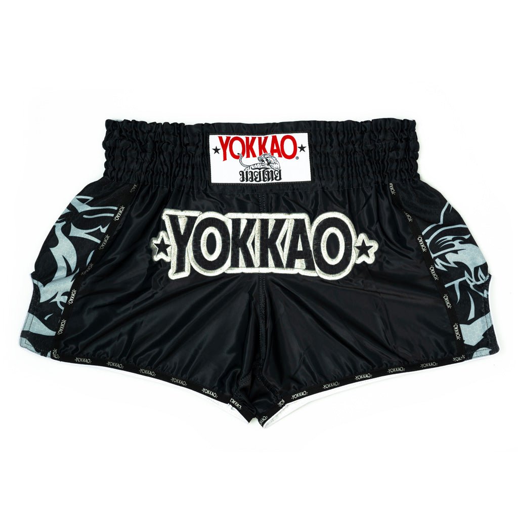 Original Muay Thai Shorts Silver | Elite Training & Fighting Gear