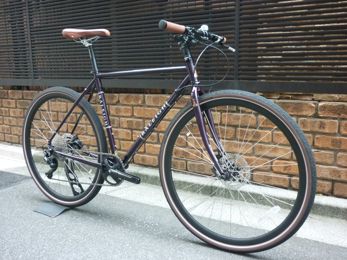 RALEIGH】「RFF-N」40Cタイヤとフロントシングル化で、安定感と走破性