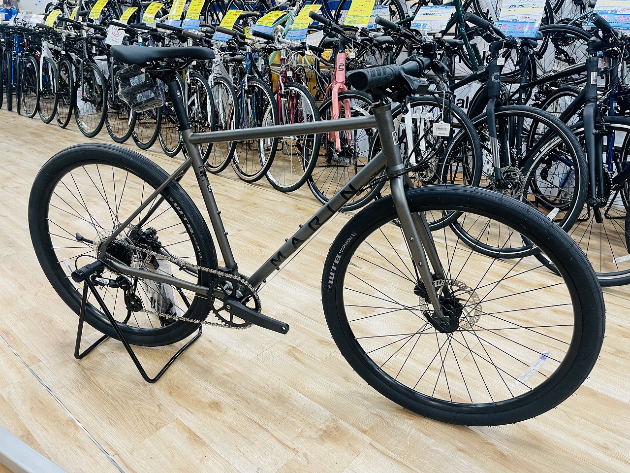 MARIN】クロモリフレームのクロスバイク NICASIO SEあります。【日本