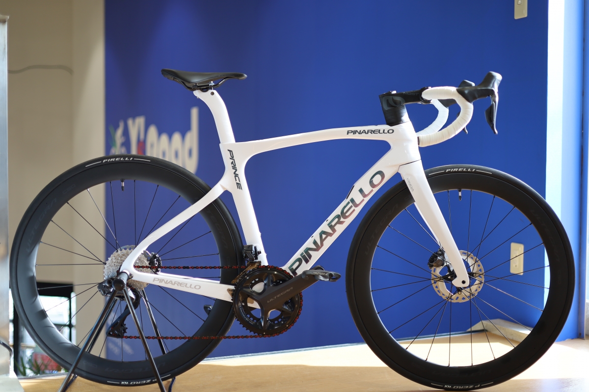 立川東大和】お客様の1台 純白に輝くPRINCE DISK 105を速攻でULTEGRA