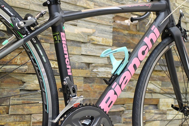 Bianchi】ちょっと珍しいブラック×ピンクのVIA NIRONE！！ | 広島で