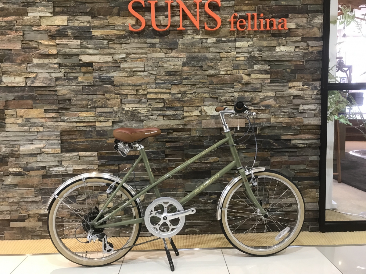 RALEIGH】街と共棲する洗練された英国製ミニベロ RSW Sport Mixte