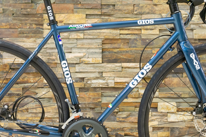 GIOS】クロモリフレーム×油圧ディスクブレーキ！？『AIRONE disk