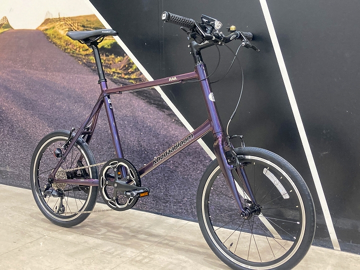 お客様の1台】すこーしサイズが小さいミニベロのハンドル周りを