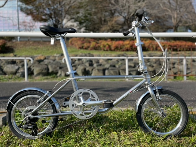 ワイズロードスタッフ試乗会」銀色に輝くDAHON D-zeroというセミ