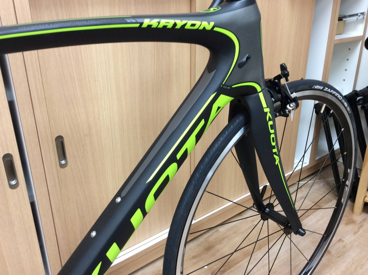 秋乗り】KUOTA KRYON！！驚異のコスパ11速カーボンエアロロード！今