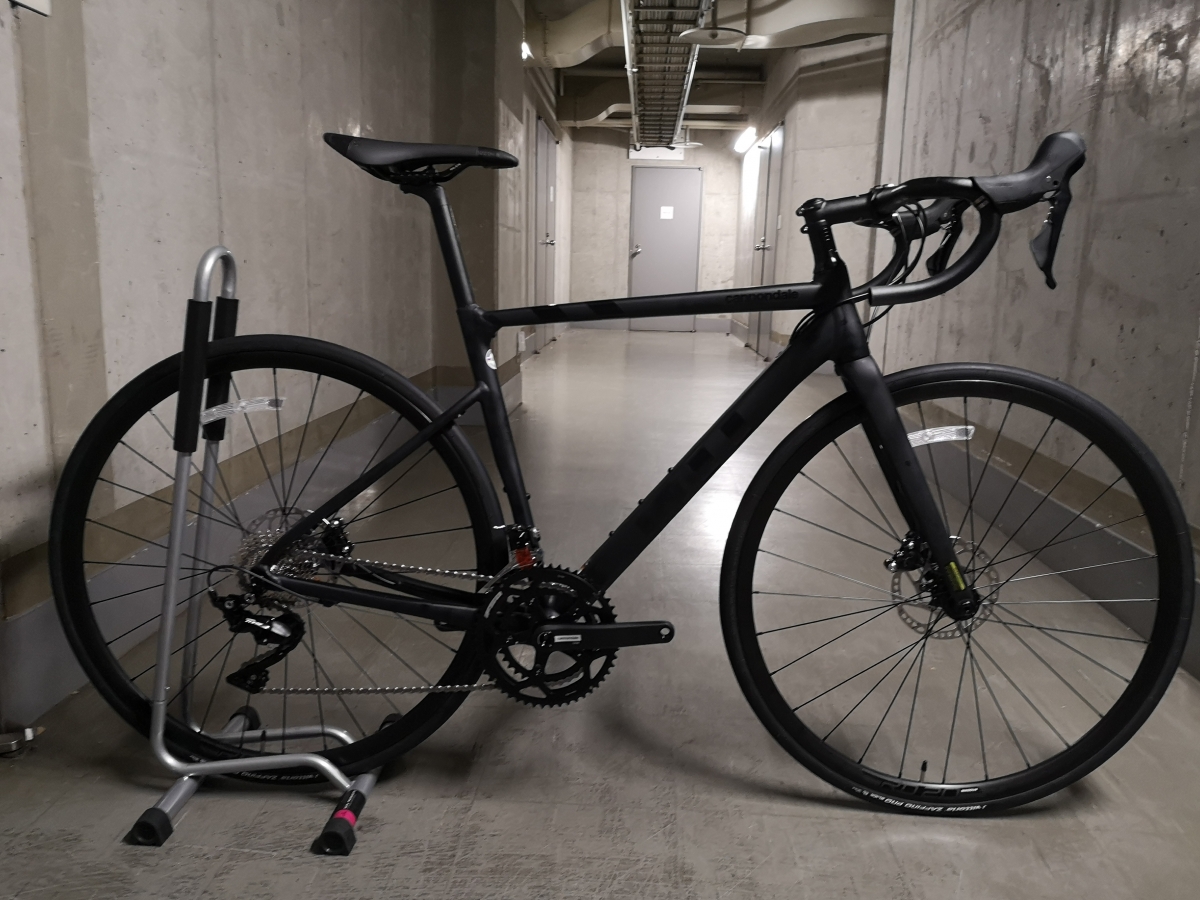 Cannondale】マットブラックがかっこいい、軽量ディスクロードあります
