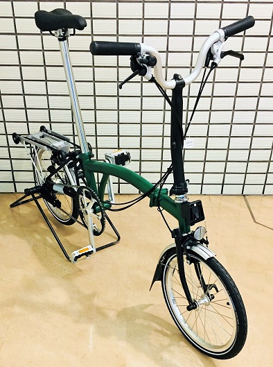 BROMPTON】⓸3月入荷・第2弾！M6R緑×黒！貴重！ | 新宿でスポーツ