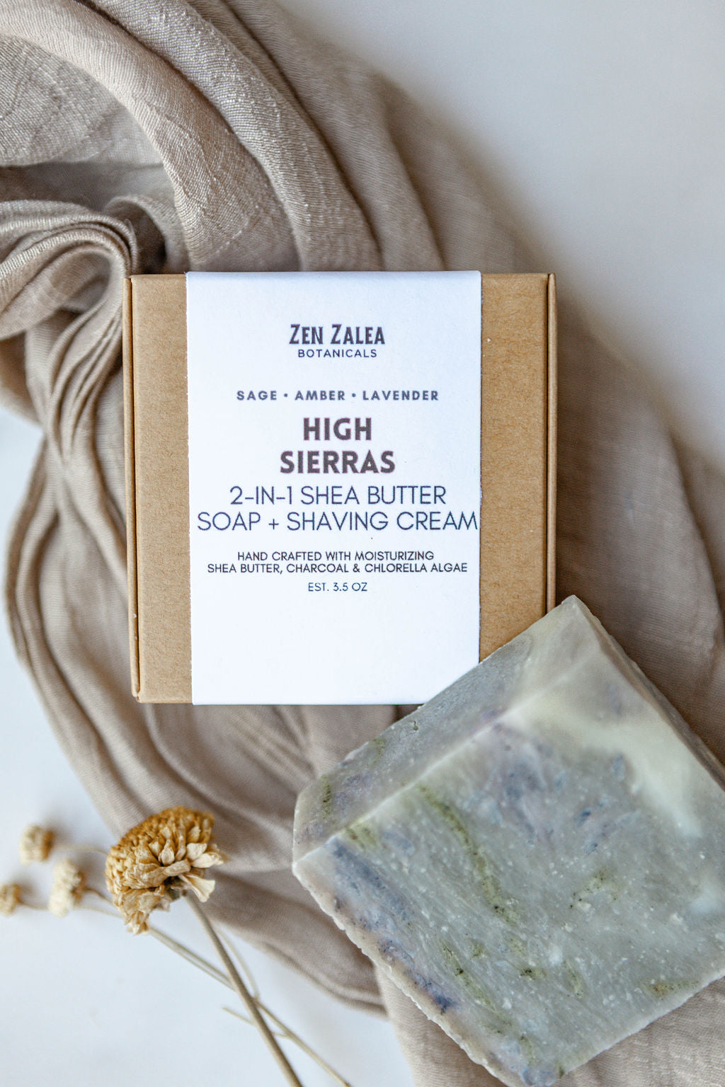High Sierras Shea Butter Soap – Zen Zalea Botanicals
