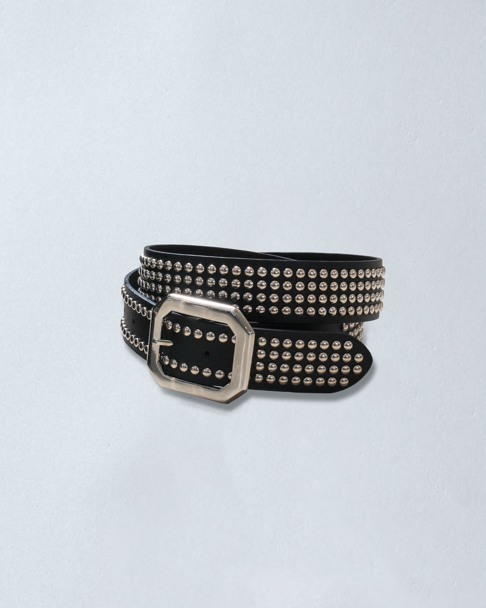 スタッズレザーベルト – LIBEIRO