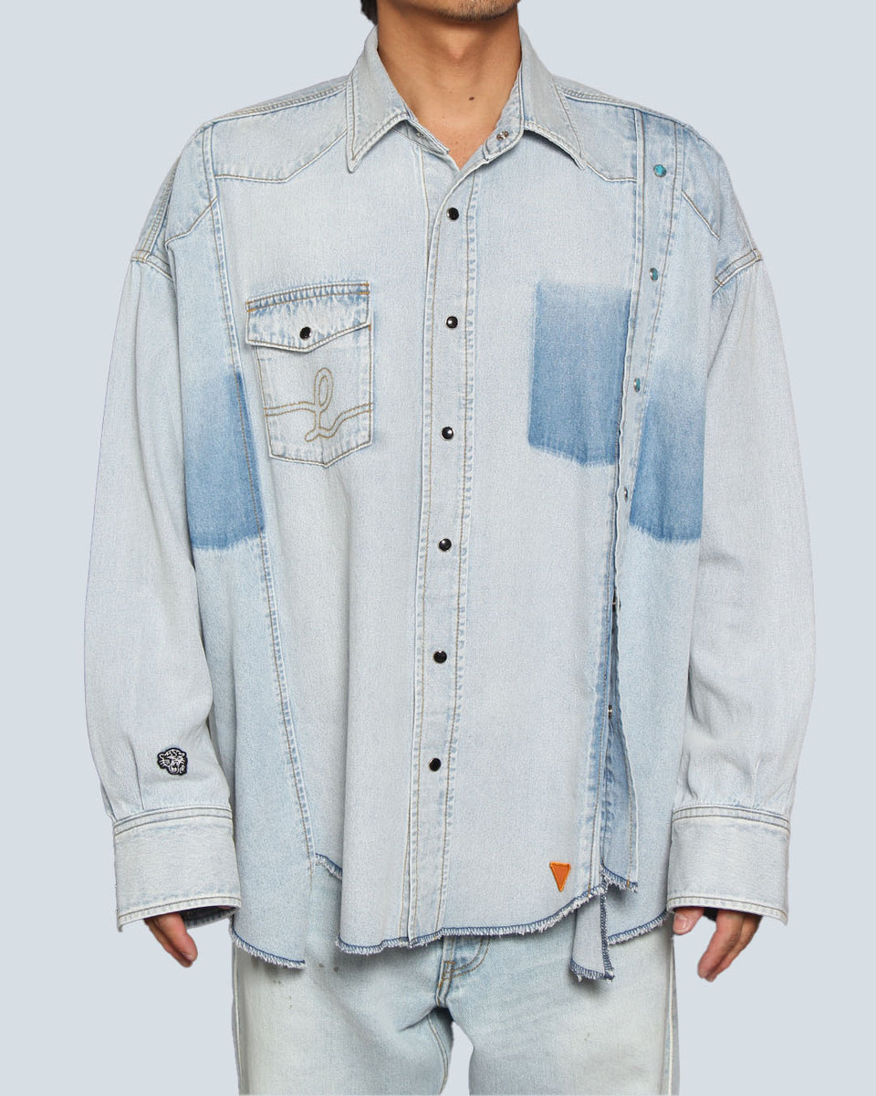 オーバーサイズデニムシャツ – LIBEIRO