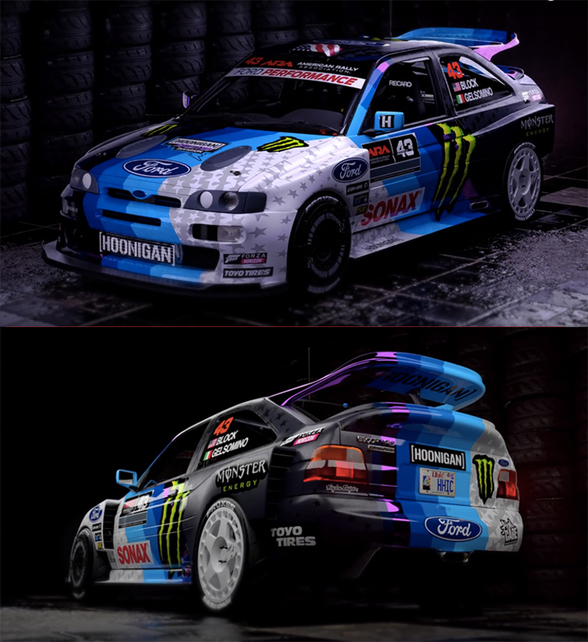 ブロック、新しいエスコート・コスワースを公開 WRC速報!! ラリーX