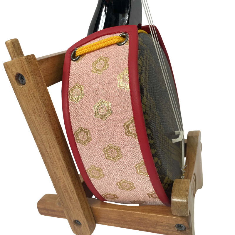 ティーガー（ピンク地金花模様） 胴巻き 三線 通販 │ つは琉球店