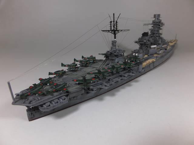 1/700 日本海軍 航空戦艦 伊勢 | シグラムのプラモブログ
