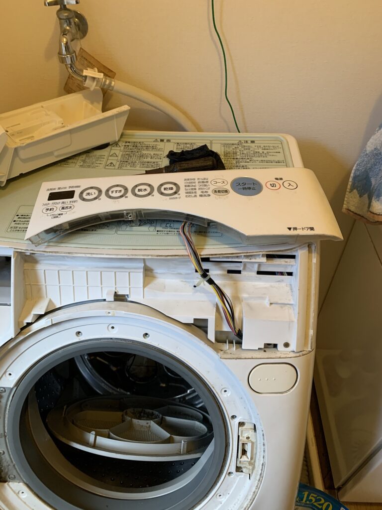 素人がドラム式洗濯機の分解洗浄（NA-V80）| 40代〜ブログはじめてみた